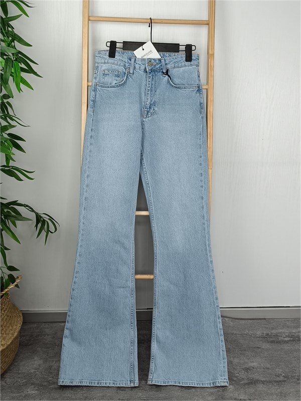 Джинсы клёш от колена 1451 2424