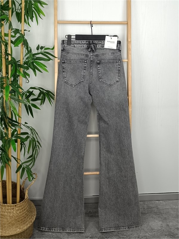 Джинсы клёш от колена 1562 2325