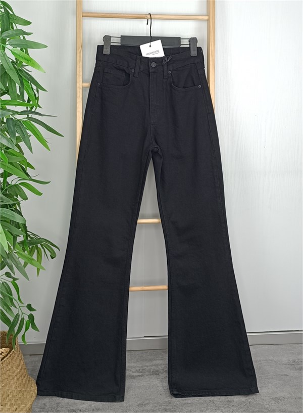 Джинсы клёш от колена 1562 2725