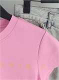 Футболка в розом цвете 7192