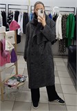 Пальто в сером цвете 7452