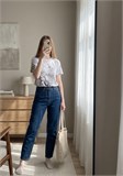 Джинсы MOM fit 2459W22-1