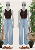 Джинсы WIDE LEG 2499 1-263